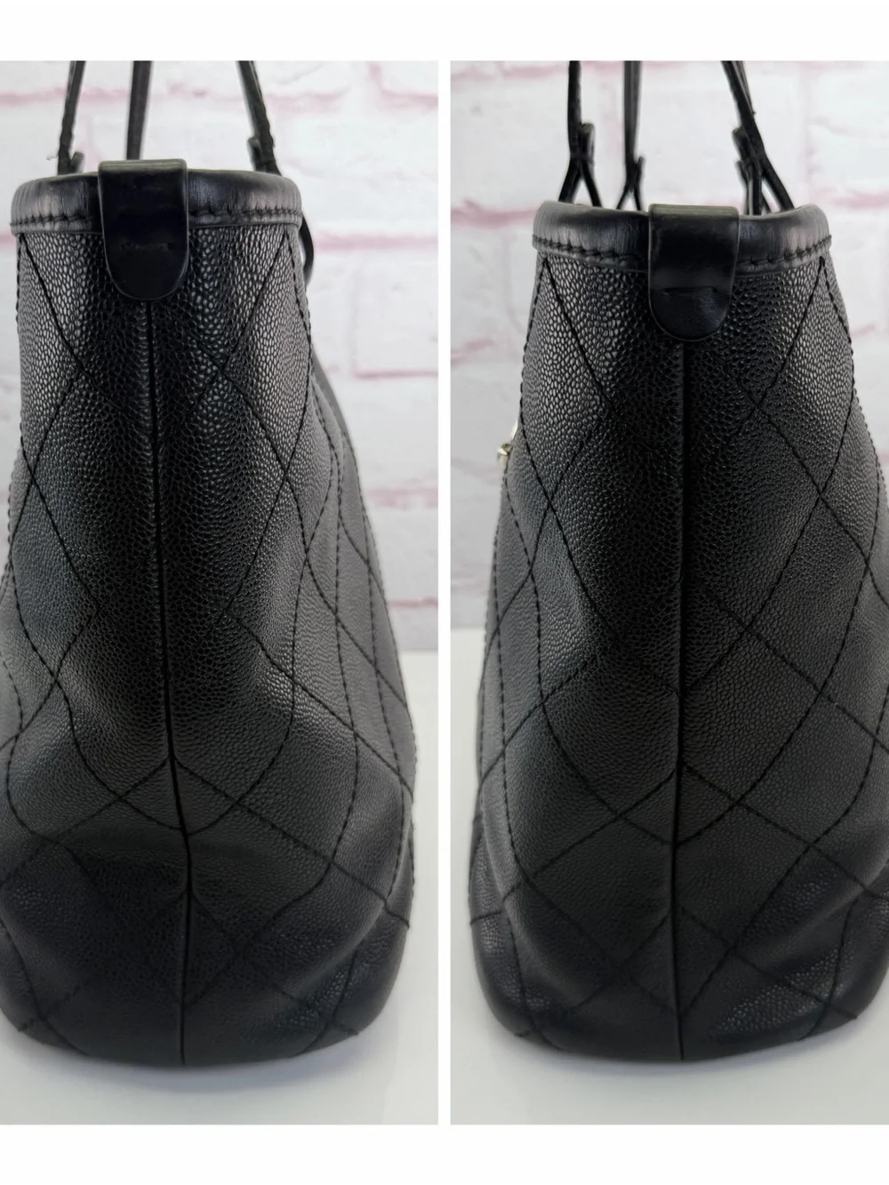 Chanel Caviar Quilted Shopping Fever Tote - Picture 5 of 16